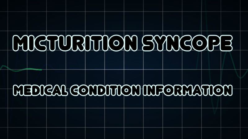 Micturition Syncope